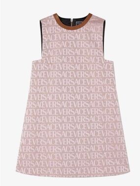 VERSACE Mini Allover logo dress